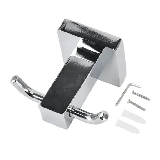 Wall Mounted Coat Hook Stainless Steel Towel Robe Clothes Hook for Bath Kitchen Hotel