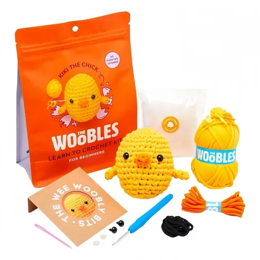Chick & Lion Crochet Kit 009