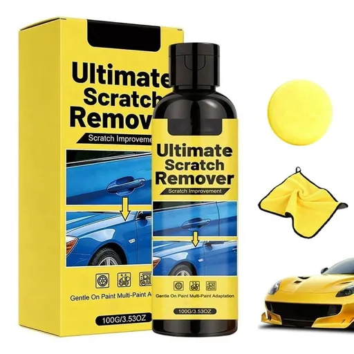 Car Surface Scratch Care Kit for Vehicles ,Auto Minor Surface Care Paste with Sponge for Light Paint Marks, Surface Polishing Paste to Refresh Paint Gloss
