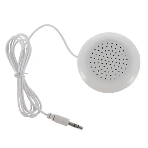 Pillow Speaker 3.5mm Mini Pillow Speaker Under Pillow Speaker for Phone Portable Podcast Radio Talk Sleep or Hypnosis Speaker