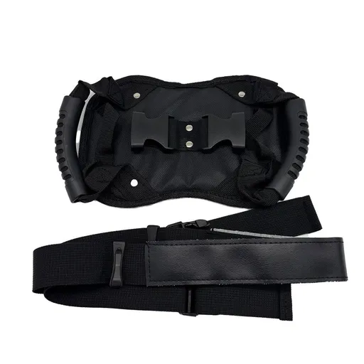 Passenger Safety Belt Passenger Grip Grab Handle Backseat Handle Kidney Belt Handles Safer way to Ride with Passenger for Motorcycle, Motocross, ATV, Scooter, Snowmobile, Jetski Type B