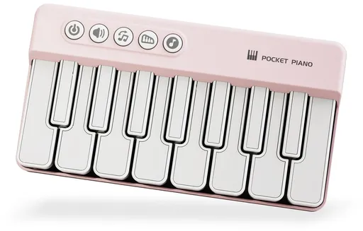 Mini Keyboard Piano - Piano for Kids - Toys for Children - Educational Toys - Portable Pocket Piano - Pink