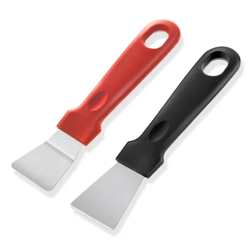 2Pcs Cleaning Scrapers, Scrapers for Ovens Stoves Induction Hob Freezer Stainless Steel Scraper Corner Seam Cleaning Tools (2Pcs)