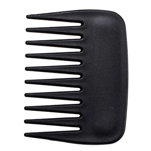 Travel Wide Tooth Comb Small Mini Portable Pocket Size for Purse Travel comb for women, men.Black