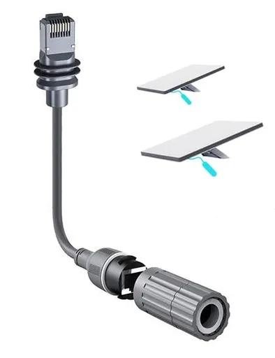 Starlink Ethernet Adapter Cable for starlink gen 3/Mini Dish IP68 Waterproo