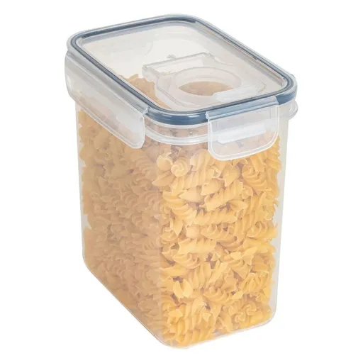 Airtight Food Storage Containers with Lids, Plastic Storage Containers for Kitchen & Pantry Organization and Storage, Dry Food Canisters for Flour, Sugar and Cereal (Medium)