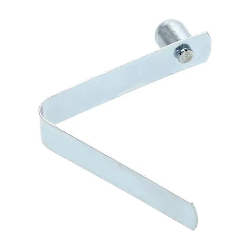 6pcs Spring Clips For Round Or Square Tubing, Made Of Steel, Resists Stretch, 6pcs Per Pack, Ideal For Kayak Paddle, Tent Pole, Push Button Spring Snap Locking Tube Pin
