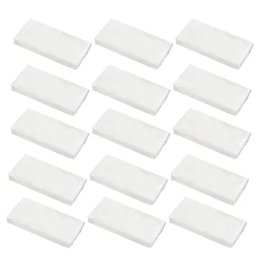 15 Bags Car Tissue Refills Auto Visor Tissue Refills Napkin Holder Refills for Sun Visor