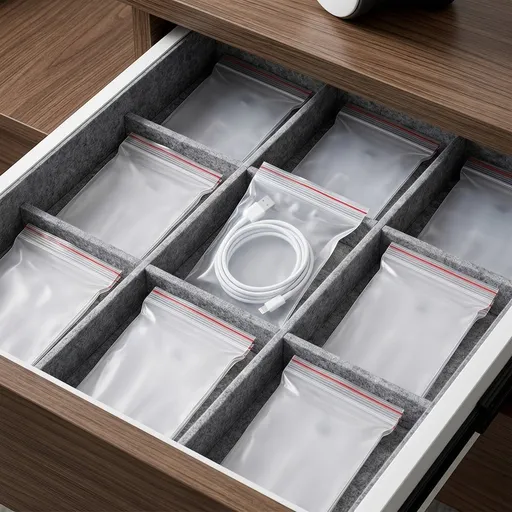Clear Resealable Plastic Storage Bags 100pcs Transparent for Home Organization and Storage