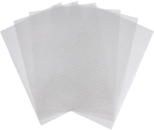 Sieve metal - 6 pieces - 30 x 21 cm - Insect net - 20 mesh - Fine mesh - Metal mesh - Insect mesh - Mouse mesh - Silver - Stainless steel - For cages, ventilation openings, gardens, window screens and filters