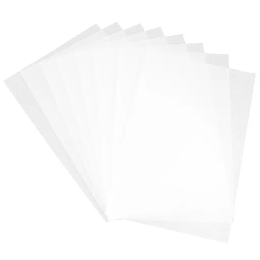 8Pcs Transparent Cabinet Liner Pad Waterproof Non Slip Eva Shelf Mat for Kitchen