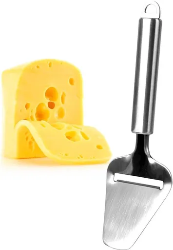 Cheese Slicer - Professional Cheese Slicer - Multifunctional Cheese Slicer - Hard Cheese Slicer - Soft Cheese Slicer - High-quality Vegetable Cheese Slicer and Paring Knife - Kitchen Utensils - Kitchen Accessories - Wall Mountable - Stainless Steel -