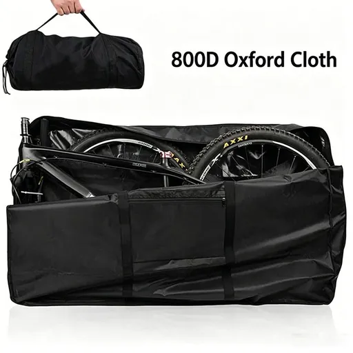 800D Oxford Cloth Bicycle Bag, Mountain Bike & Road Bike Storage Bag(20-inch folding version: 83*33*69cm / bag 37*21CM)