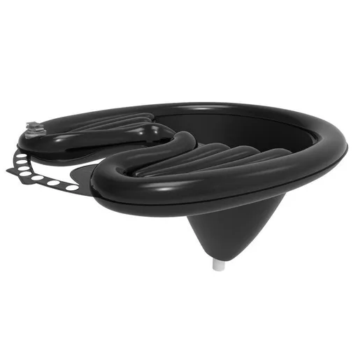 Inflatable Shampoo Basin for Lying Down – Suitable for Pregnant Women, and the Elderly-black