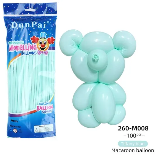 Magic Balloon 260cm Latex Macaron DIY Marca-Tiffany Blue Product type: balloon; Common size reference: 5 inch(diameter12cm), 10 inch(25cm), 12 inch(30cm), 18 inch(45cm), 36 inch(90cm)