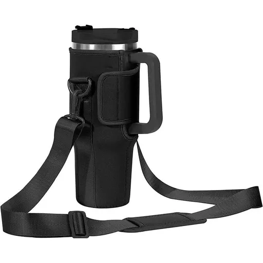 Water Bottle Carrier Bag Compatible with Tumble, Water Bottle Holder with Adjustable Shoulder Strap for Hiking Travelling Camping
