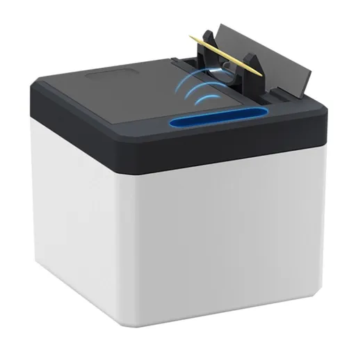 Automatic Toothpick Dispenser with Infrared Sensor | Hands-Free Toothpick Machine for Home, Restaurant & Hotel | Flip-Top Design for Easy Refill | Sanitary & Quiet Operation