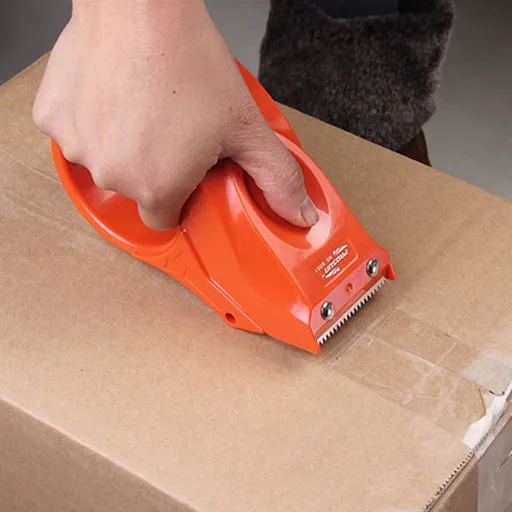 Shipping Tape Dispenser with Cutter, Ergonomic Design, Assorted Color, 3Pcs