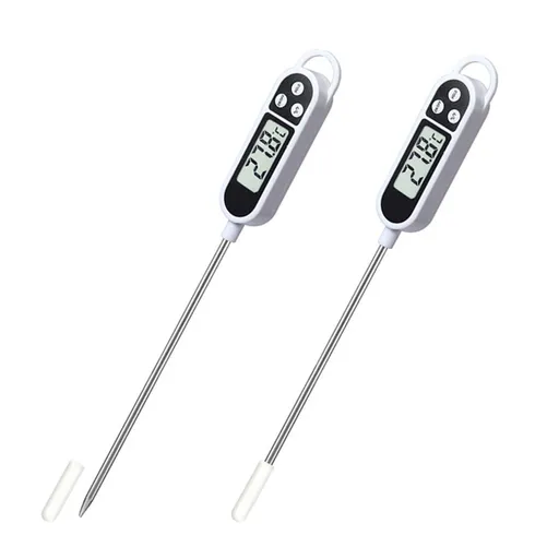 TP300 Digital Meat Thermometer for Cooking Food, Kitchen Needs, Smoker Oven BBQ Grill, Candy, Drinks, Instant Read, 2pcs