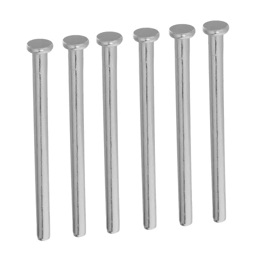 Plated Stainless Steel Removable Hinge Pins for Secure Wood Door Installation and Replacement