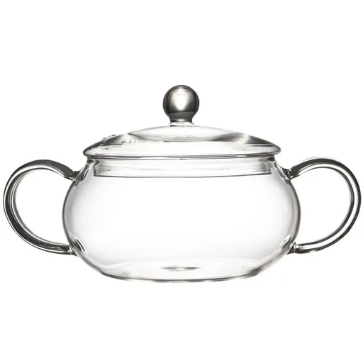 Glass Cooking Pot with Lid - Home Kitchen Cookware for and Efficient Cooking