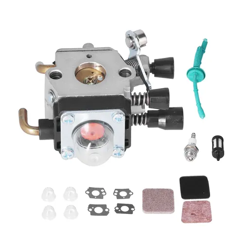 Carburetor Air Filter Spark Plug Tubing Assembly Set C1QS97 for STIHL FS38 FS45 FS46 FS55 KM55 HL45 FS45L
