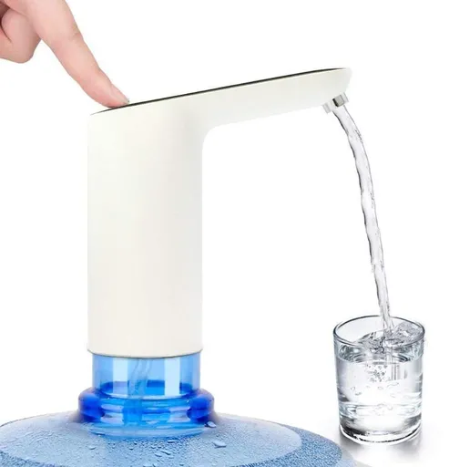 Water Bottle Pump,USB Charging Universal Electric Water Dispenser,Upgrade Touch Button Automatic Water Jug Pump for 2-5 Gallon