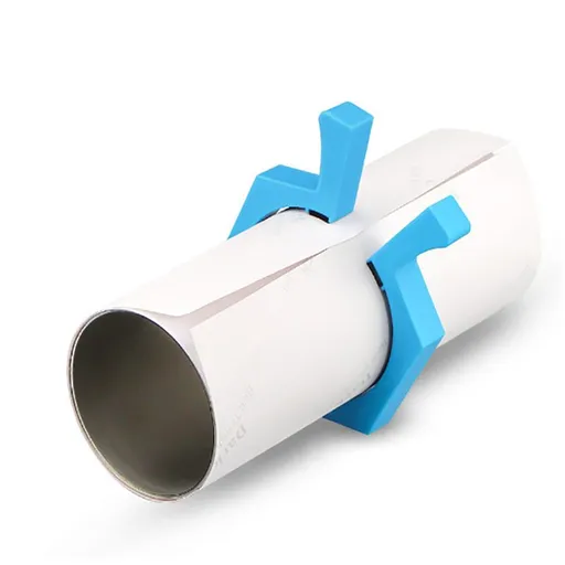 Sublimation type roller clamping tool suitable for slender straight rollers, fixing cup heat sublimation wrapping auxiliary clamp