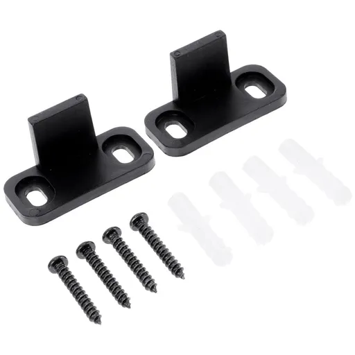 Sliding closet door floor rails with plastic installation, replacement bottom for barn, wall mounted bypass door