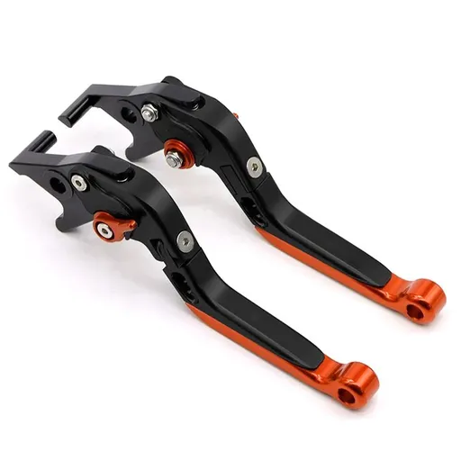 Motorcycle Brake Clutch Lever FORZA350/300 Alu Black black orange-(without logo)