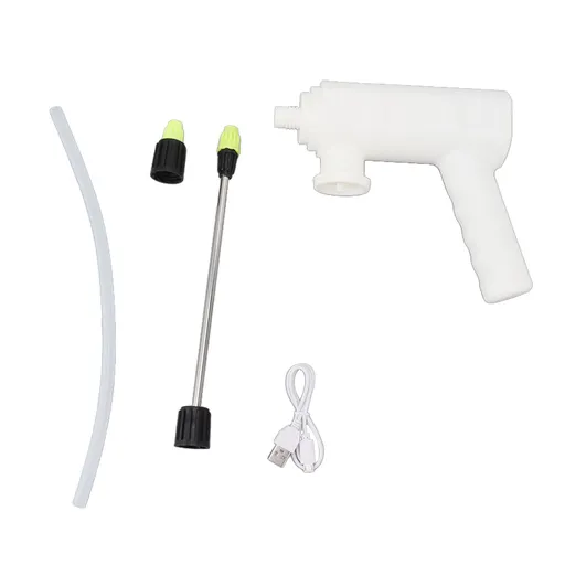 Electric Plant Sprayer Spout Battery Powered USB Rechargeable Handheld Automatic Watering Sprayer Head with Spray Bar for Home Garden B