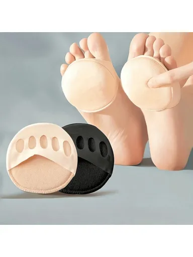 2pairs Women s Five Toe Forefoot Pads For High Heels Comfortable Half Insoles Foot Care Non Slip Toe Socks Inserts Summer Heels Daily Shoe Accessories