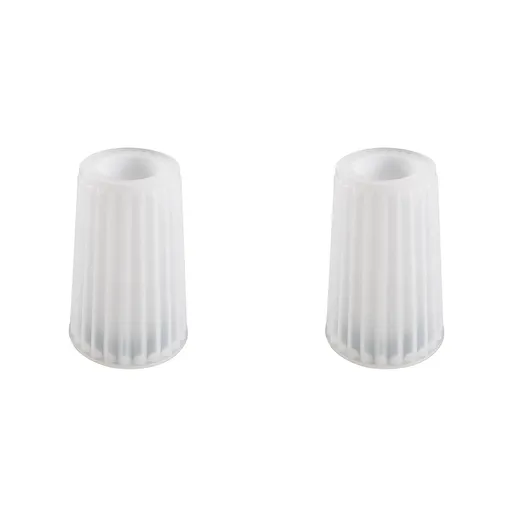 2X Silicone Mold Stripe Heightened Three-Dimensional Vase Pen Holder Silicone Mould DIY Crystal Epoxy Resin Molds