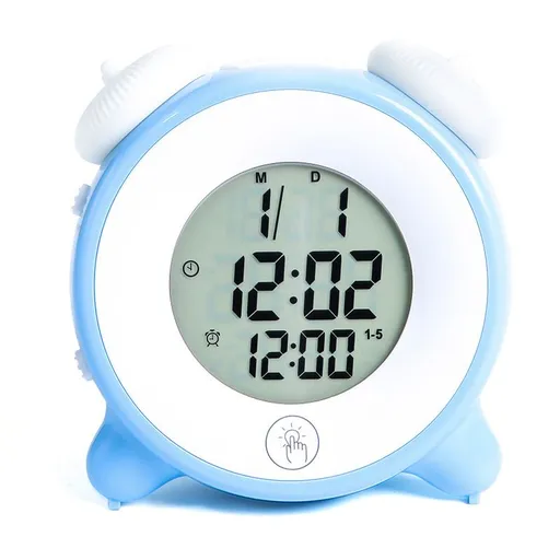 Alarm Clock Loud Dual Alarm with Bed Shaker Dimmer Easy to Set Black