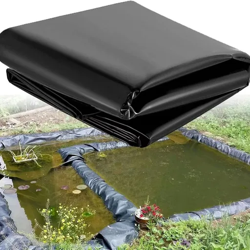 Pond Liner 3.2 X 3.2 Ft, 20 Mil Pond Liners for Outdoor , Fish Pond Liner, High Preformed Easy Cutting for Garden Streams