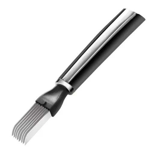 Manual Food Chopper Stainless Steel Scallion Cutter Durable Convenient Kitchen Gadget Tool