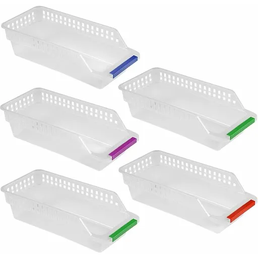 Fridge Organizer, Refrigerator Organizer, Stackable Fridge Basket, Plastic Storage Basket For Home Kitchen Collection