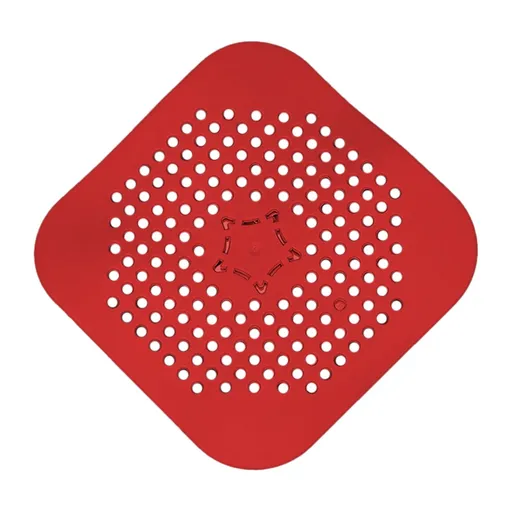 Floor Drain ! Floor Drain Red, Square Drain Cover for Shower Drain Hair Catcher Flat Silicone Plug for Bathroom and Kitchen Filter Shower Drain Flat Strainer Stopper Z1-Red