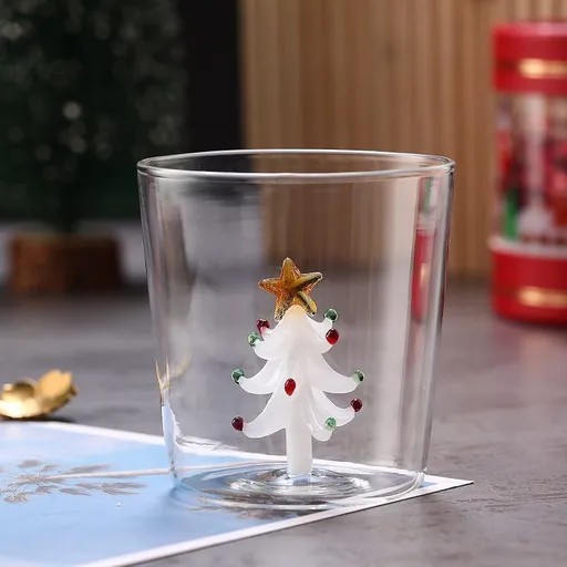 3D cartoon glass cups, high borosilicate glass, novelty drinkware, cold beverage glasses, cute glass tumblers, Australian home decor, gift ideas for juice lovers - Clear - Size pattern2
