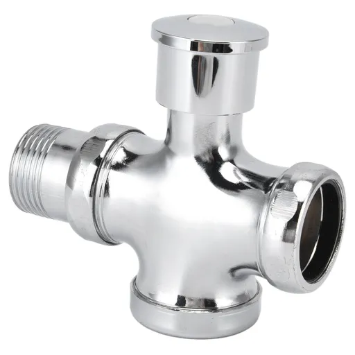 Urinal Flush Valve with Push Button Toilet Delay Flushing Valve Toilet Tank Parts Replacement DN20 DN25