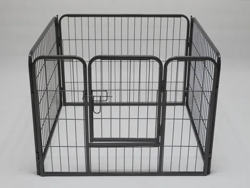YES4PETS 4 Panel 80 cm Heavy Duty Pet Dog Puppy Cat Rabbit Exercise Playpen Fence Extension