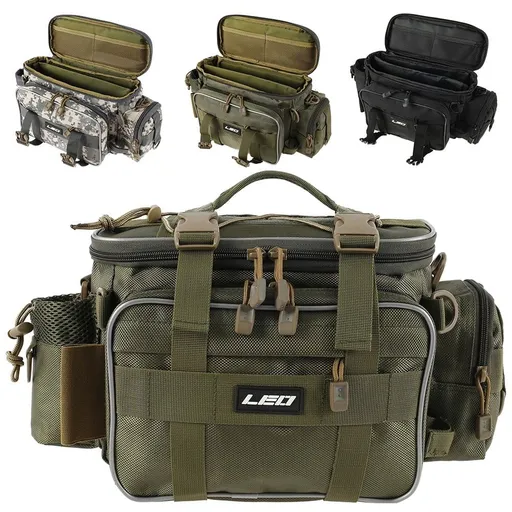 Fishing Tackle Bag Fishing Backpack Fishing Lures Bait Box Storage Bag Ship