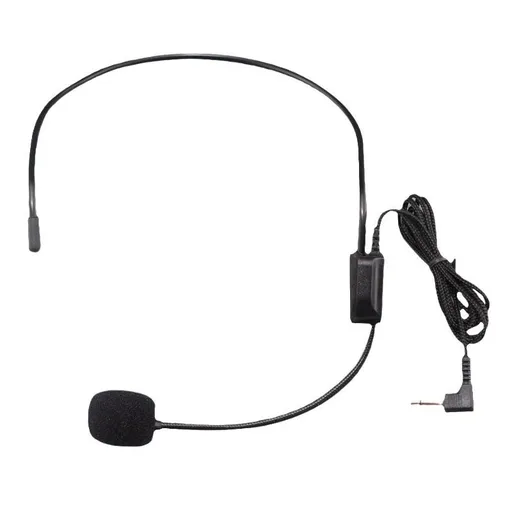 Over Ear 3.5mm Hands Free Cardioid Wired Audio Boom Condenser Classroom Mic Headset Microphone mic for UHF-938