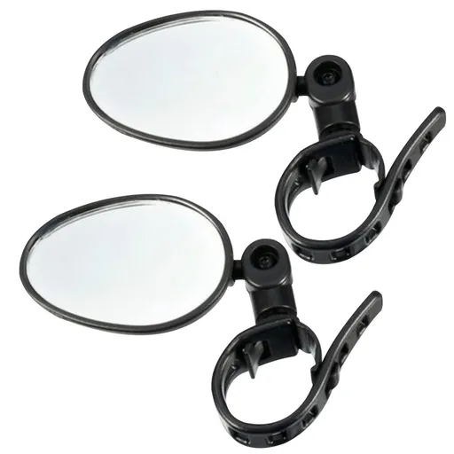 2Packs Bike Mirror Cycling Rear Mirror Bicycle 360˚Rotatable Handlebar Rearview Mirrors Adjustable Bicycle Riding Handlebar