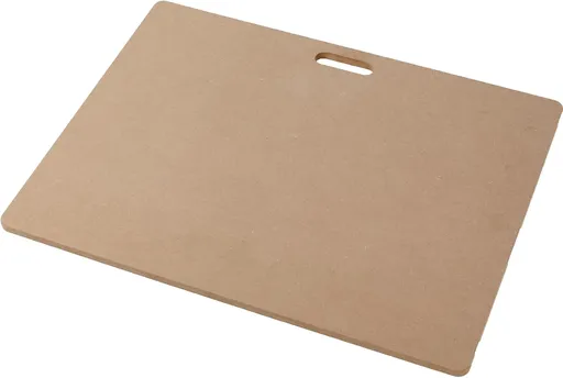 Clay Wedging Board with Convenient Built-in Handle - 24 x 18" Portable Clay Board for Ceramics, Clay Crafts, and Pottery - Sturdy 9mm Thickness MDF Tote Board for Clay Art Enthusiasts