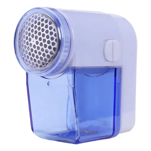 Fabric Shaver and Lint Remover, Portable Fabric Shaver, Electric Lint Remover for Clothes, Sweaters, Blankets, Battery-Operated Fuzz, Blue