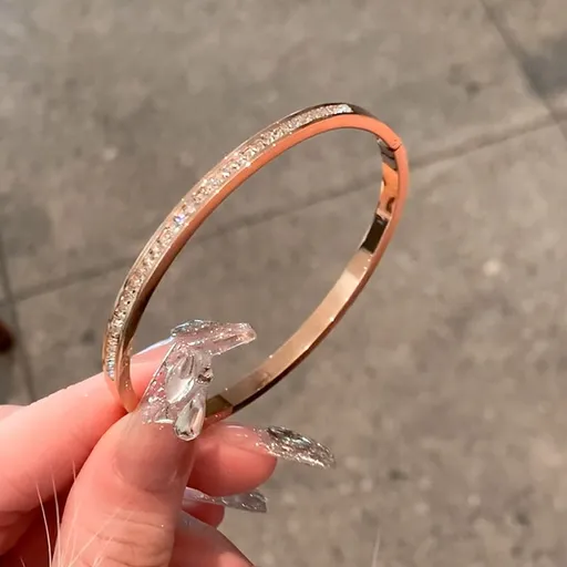 Starry Bracelet Yinting Titanium Steel Diamond Starry diamond bracelet [rose gold]-titanium steel