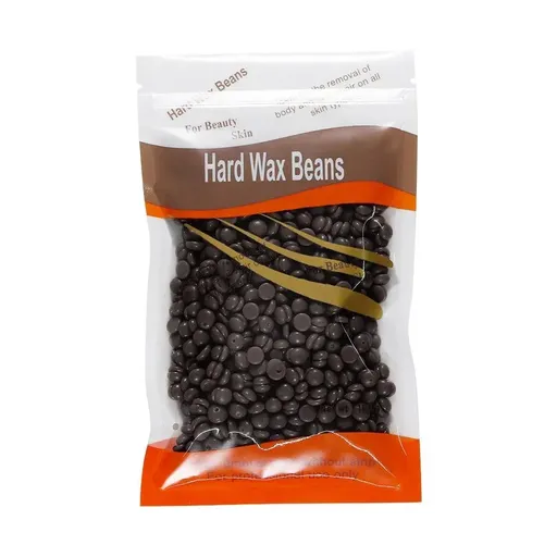300G Hard Wax Bean No Strip No Pain Hot Film Body Waxing Hair Removal Depilatory - Choclate