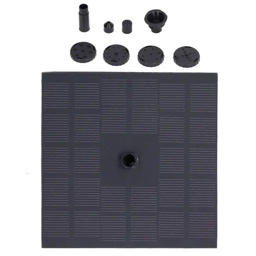 Solar Water Pump Monocrystalline Silicon Square Floating Fountain 7V 1.4W