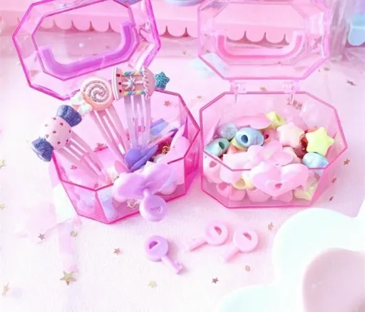 House Of Dasein Pink Princess Storage Box - Pink